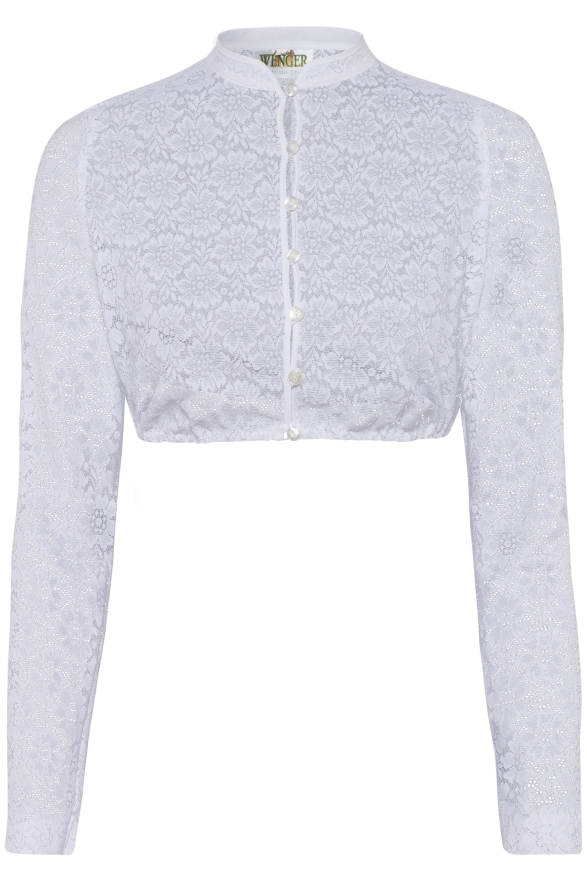 Dirndlbluse Barbara weiß